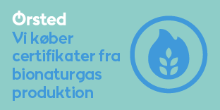 Indkøb af bionaturgas er en del af virksomhedens bæredygtige strategi. Bionaturgas er en klimavenlig og CO2 neutral energiform, der produceres af f.eks. gylle og husholdningsaffald.